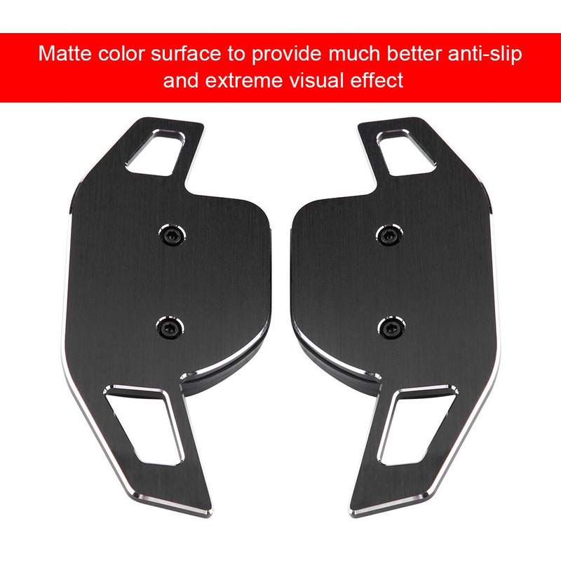  [AUSTRALIA] - Keenso Paddle Shifter- Car Aluminum Steering Paddle Shifter Extension for Audi A1 A3 A4 A6 A7 A8 Q5 Q7