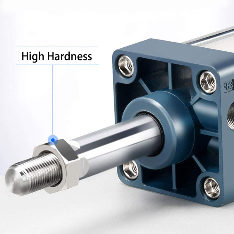 Beduan Pneumatic air Cylinder SC 63 X 200, Bore: 2 1/2 inch, Stroke: 8 inch, Single Thread Rod Dual Action - LeoForward Australia