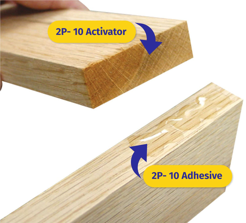  [AUSTRALIA] - FastCap 2P-10 Thin 2.25 oz/64g. Instant Wood Adhesive, Two Part, Thin Adhesive, 2.25oz. Activator Sold separetly (1 - Bottle) 1