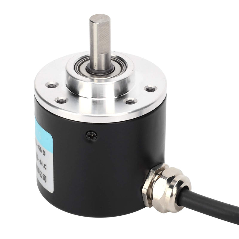  [AUSTRALIA] - ABZ Three-Phase Encoder Photoelectric Encoder DC 5-24V 3000-6000RPM Full Wave Encoder for Auto Engineering(600HZ),Encoder 600HZ