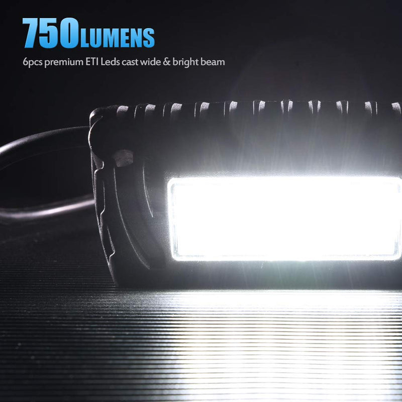  [AUSTRALIA] - MICTUNING RV Exterior LED Porch Utility Light - 12V 750 Lumen Awning Lights | Replacement Lighting for RVs Trailers Campers