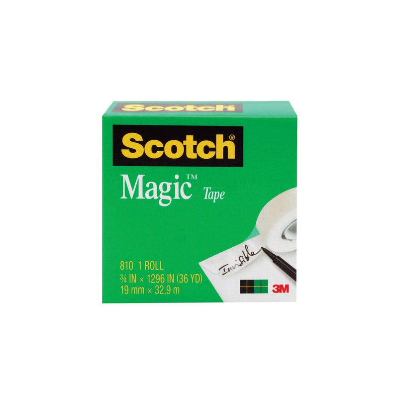 Scotch 810 Magic Tape, 3/4" x 1296" - 12 Rolls - LeoForward Australia