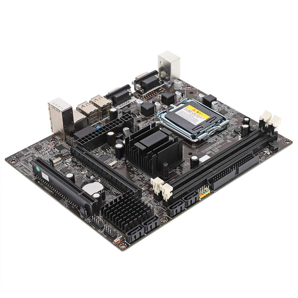  [AUSTRALIA] - Zyyini G41M Computer Motherboard, LGA775 Gaming Motherboard, Mini Motherboard G41, Socket 775 Motherboard, Support CPU Socket LGA, for PC, Office and Home