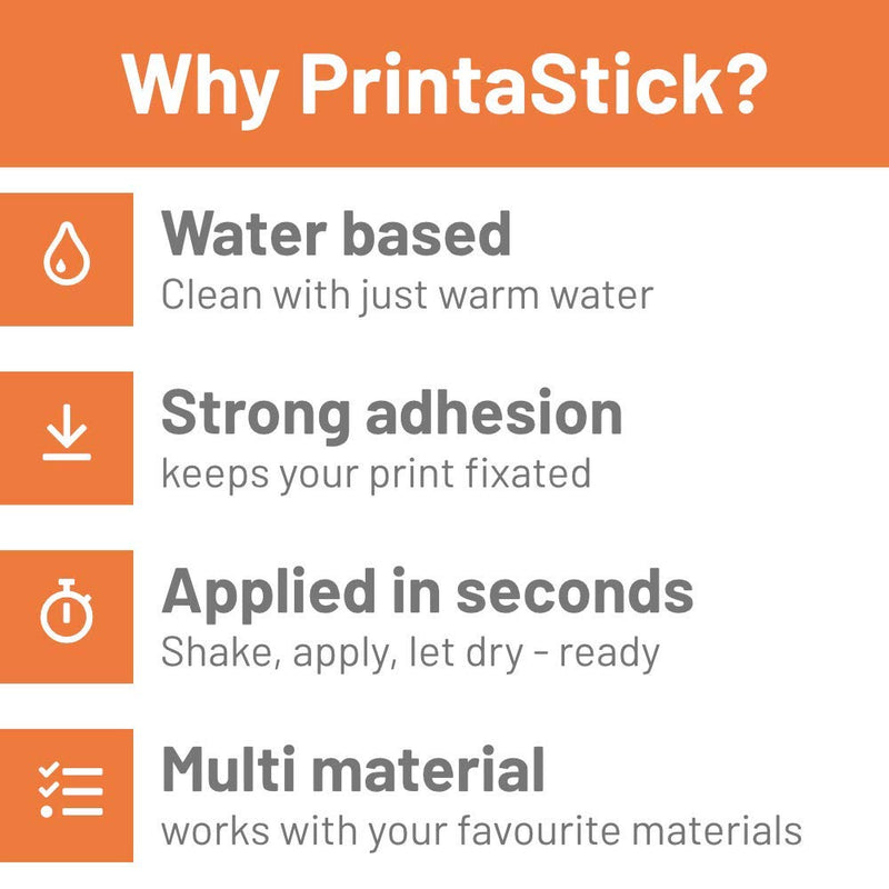  [AUSTRALIA] - PrintaStick 1,7oz | 3D Printing Adhesive for PLA, PET-G and More | Easy to Apply and Remove