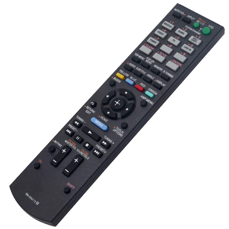 RM-AAU113 RMAAU113 Replace Remote Control fit for Sony Home Theater AV System Audio Video Theatre HT-CT550W HT-CT550 HT-SS380 HTC-T550W HTCT550W HTCT550 HTSS380 - LeoForward Australia