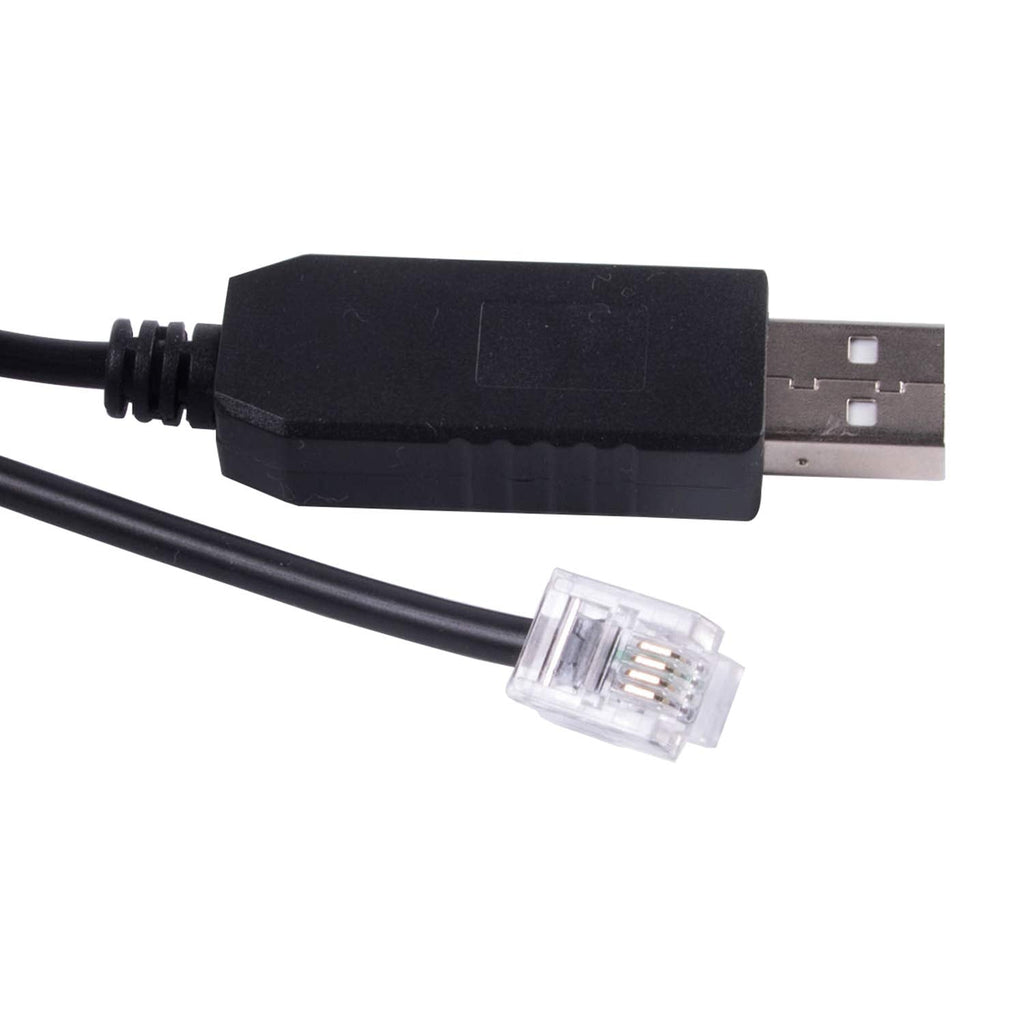  [AUSTRALIA] - USB to RJ11 Cable for Skywatcher EQ6 EQ5 HEQ5 EQMOD ASCOM PC to Connect The Synscan Hand Controller Upgrade (16ft/500cm, USB to rj11/6p4c) 16ft/500cm