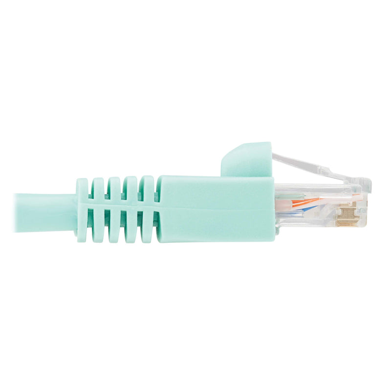  [AUSTRALIA] - Tripp Lite Augmented Cat6 (Cat6a) Snagless 10G Certified Patch Cable (RJ45 M/M) - Aqua, 14-ft.(N261-014-AQ)