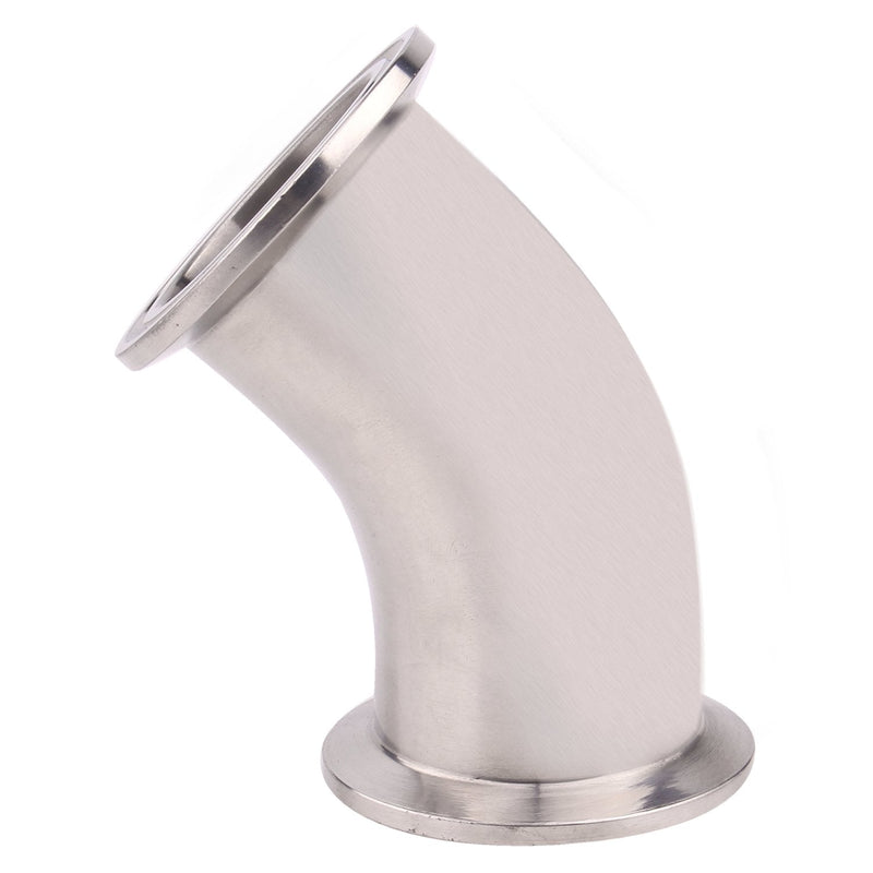  [AUSTRALIA] - DERNORD 45 Degree Elbow | 1.5" Tube OD Stainless Steel 304 Pipe Fitting Fits Tri Clamp 1.5 inch 1-1/2" Pipe OD