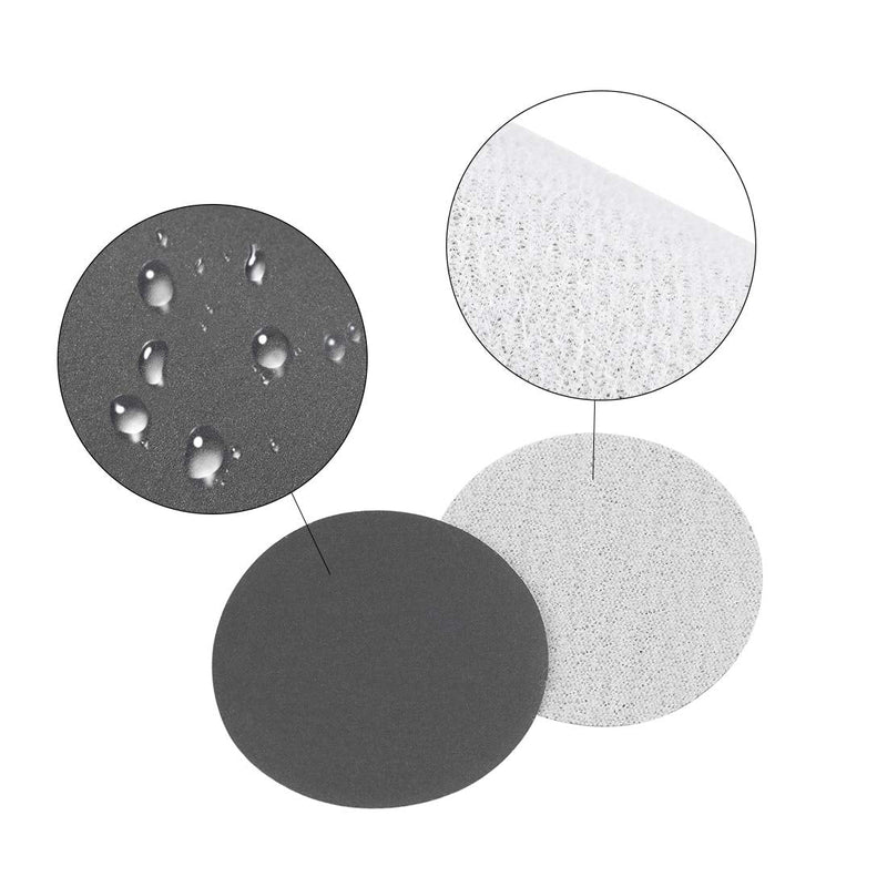  [AUSTRALIA] - uxcell 3" Hook and Loop Sanding Disc 1000/1200/1500 Grit Assorted Silicon Carbide Sandpaper for Random Orbit Sander Wet/Dry Polishing 15Pcs