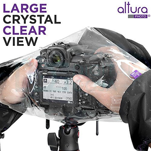  [AUSTRALIA] - Altura Photo Professional Camera Rain Cover for Canon Nikon Sony DSLR & Mirrorless Cameras - Altura Photo Camera Accessories for Photography Rain Gear