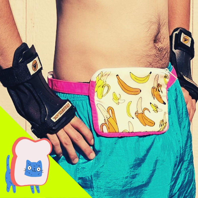 80s/90s fanny pack for men | Retro fanny packs for women Pink_banana - LeoForward Australia