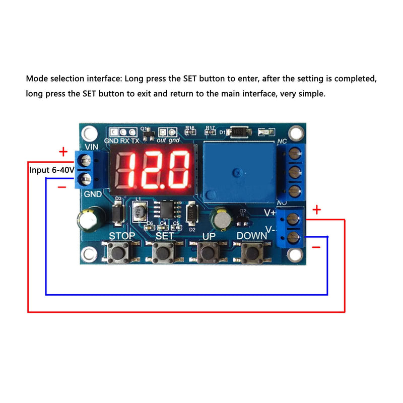  [AUSTRALIA] - Battery charge-discharge module, integrated timing under-voltage over-voltage protection board