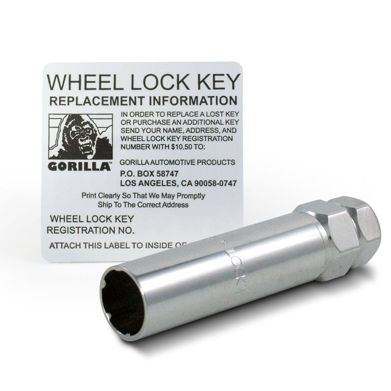 Gorilla Automotive 21631SD Small Diameter Wheel Locks (12mm x 1.50 Thread Size) 12-mm X 1.50 - LeoForward Australia