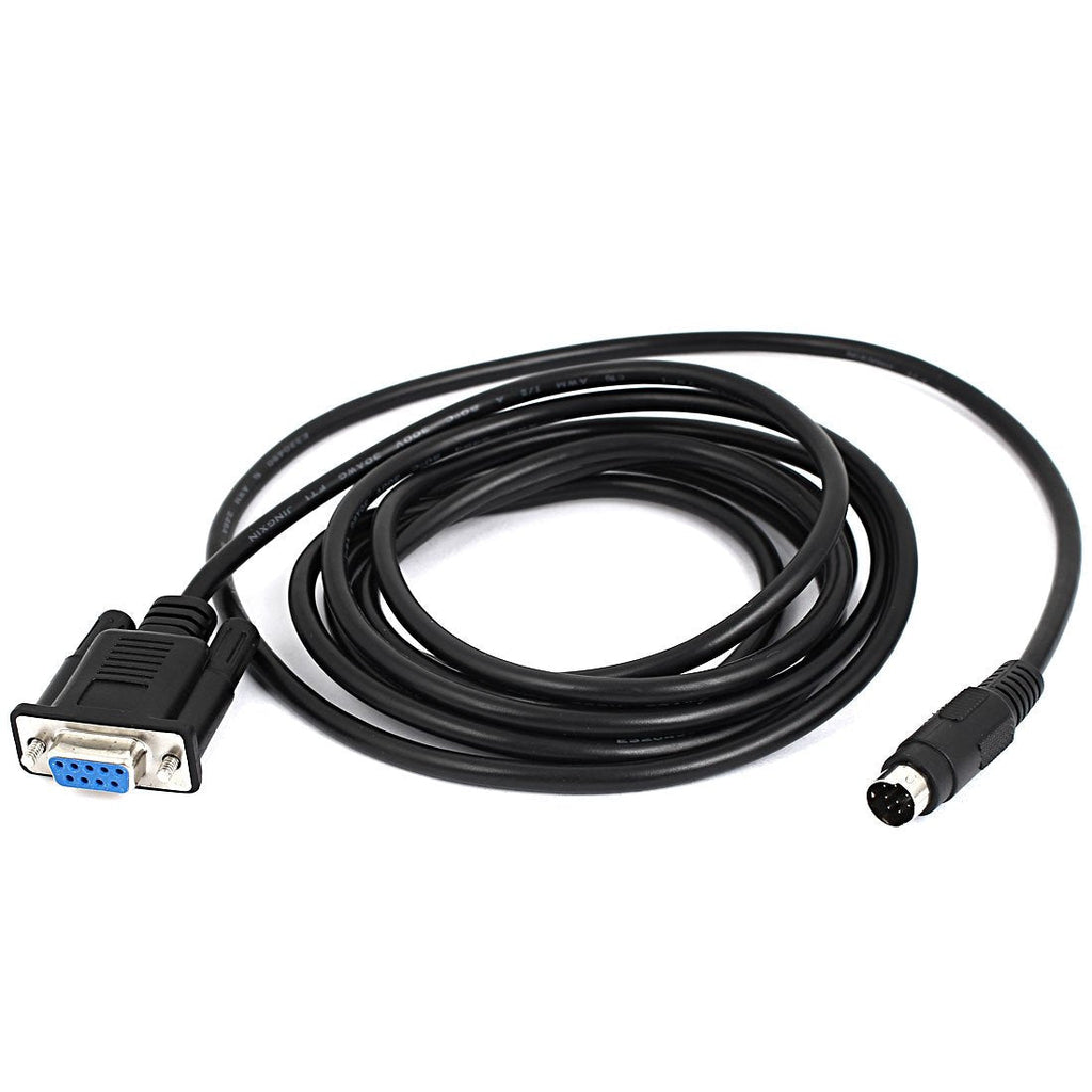  [AUSTRALIA] - uxcell DB9 9 Pin Female to Mini Din 8 Pin Male Converter Cable Cord 2.4M 8Ft