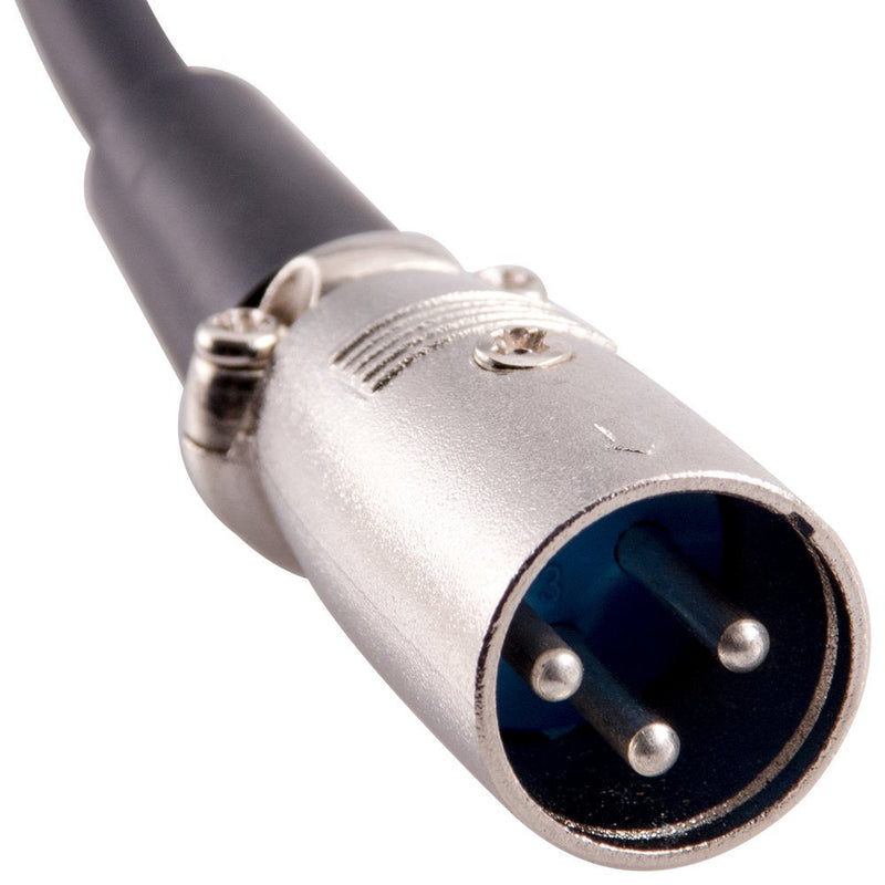  [AUSTRALIA] - SEISMIC AUDIO - XLRRAS - 6 Pack of 3' XLR Male to Right Angle Female Audio Patch Cables