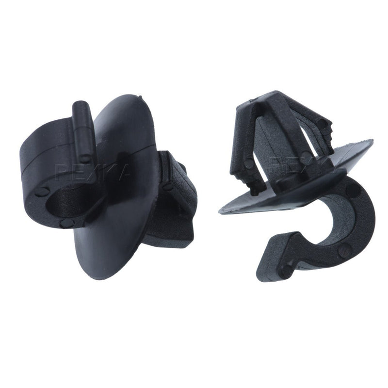 Rexka Hood Release Cable Clamp Clip for Toyota Lexus 90467-06005 4Runner Avalon Camry CT200h GX470 HS250h (Pack of 30) - LeoForward Australia