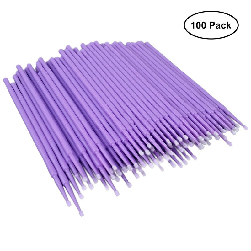 ATLIN Touch Up Paint Brushes, 100 Pack of 1.5mm Disposable Micro Applicators for Automotive Paint Chip Repair - LeoForward Australia