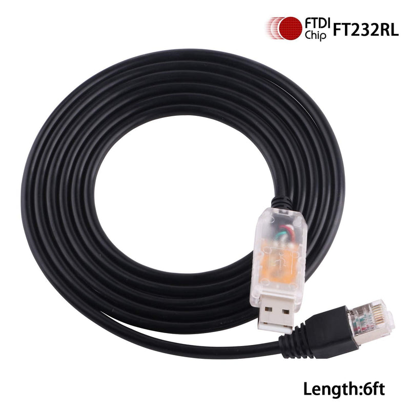  [AUSTRALIA] - 6FT USB RS-485 Adapter Serial Cable for ACS380 ABB Driver PC Cable, ABB Oy BCBL-01 RS485 Modbus Communication Cable,FTDI Chip