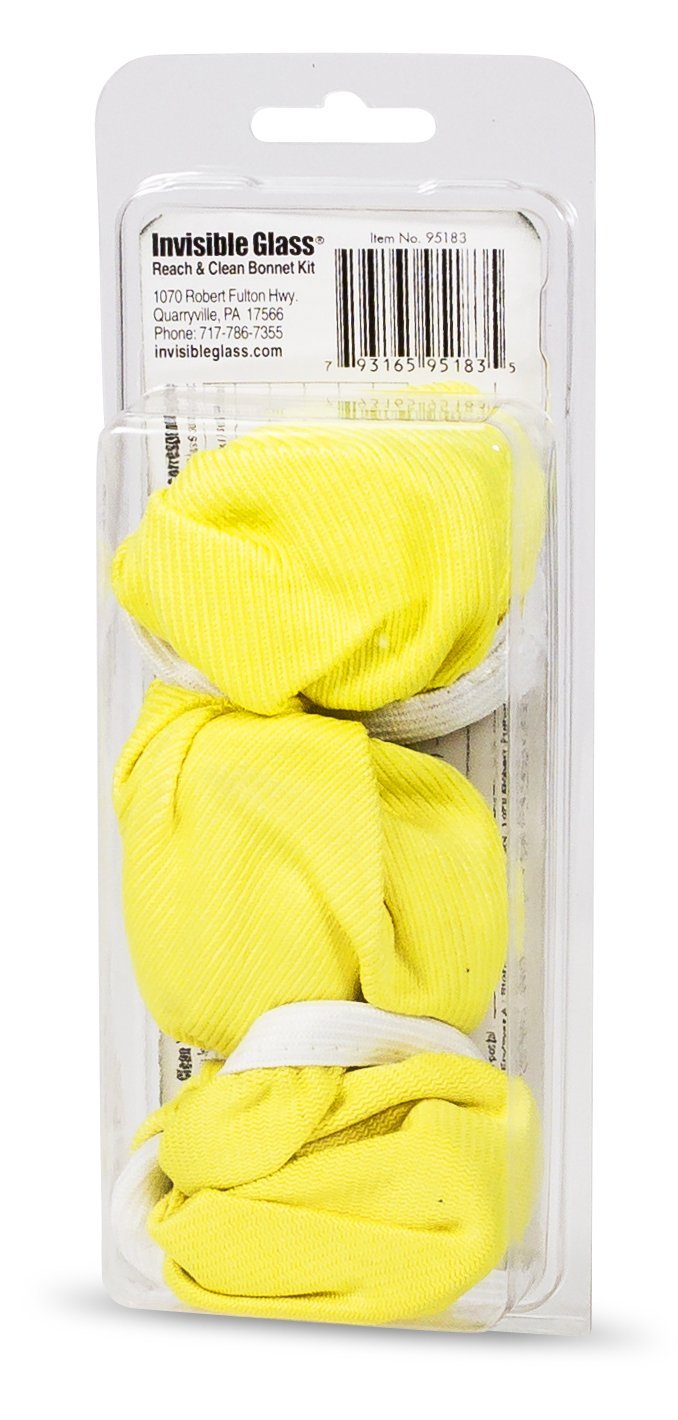  [AUSTRALIA] - Invisible Glass Reach and Clean Tool Replacement Microfiber Bonnets - 3 Pack, 95183