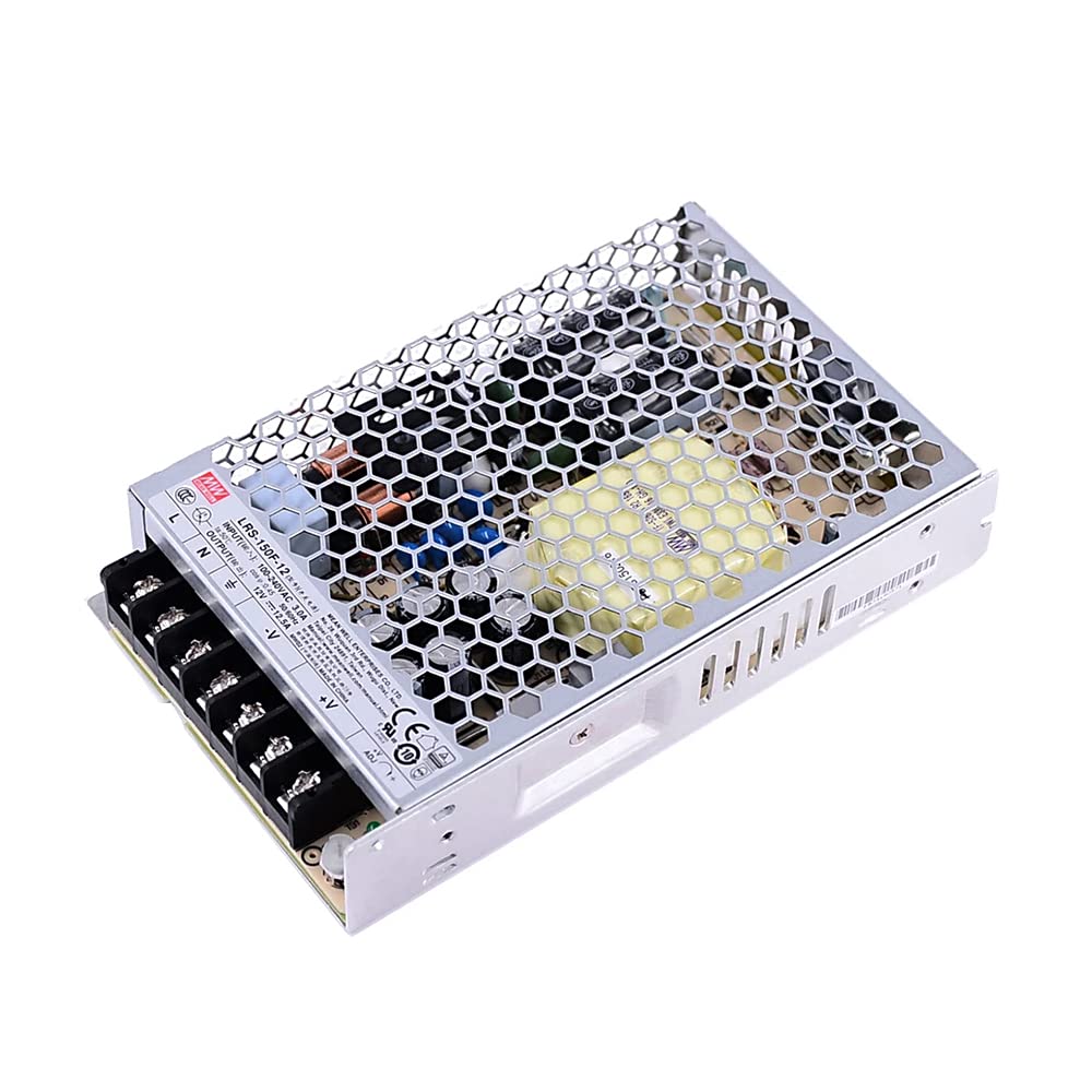  [AUSTRALIA] - 150W 12VDC 12.5A 115/230VAC Enclosed Switching Power Supply Switching Converter LED Driver for LED Strip Light CCTV Camera Security System, Computer Project,3D Printer