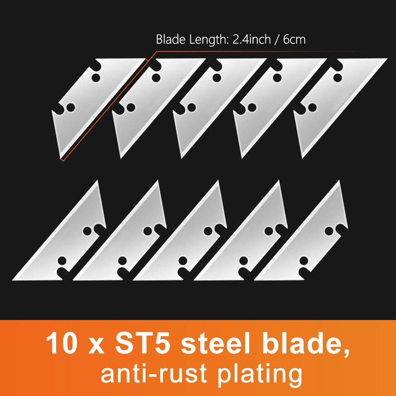  [AUSTRALIA] - Multi Angle Miter Shear Cutter, Jhua 8'' Multifunctional Trunking Shears Hand Tools 45 Degree To 135 Degree Miter Shears Cutting Tool with 10 Spare Blades for Cutting Chamfer, Soft Wood, Plastic, PVC