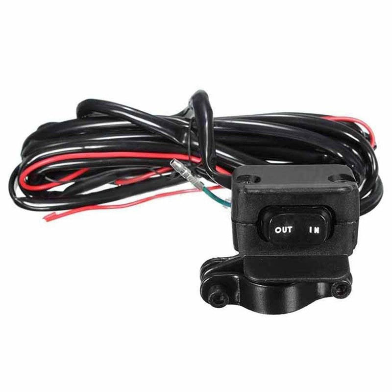  [AUSTRALIA] - ZHUOTOP Heavy Duty Handlebar Control Line Winch Rocker Switch Handlebar Control Warn For ATV/UTV