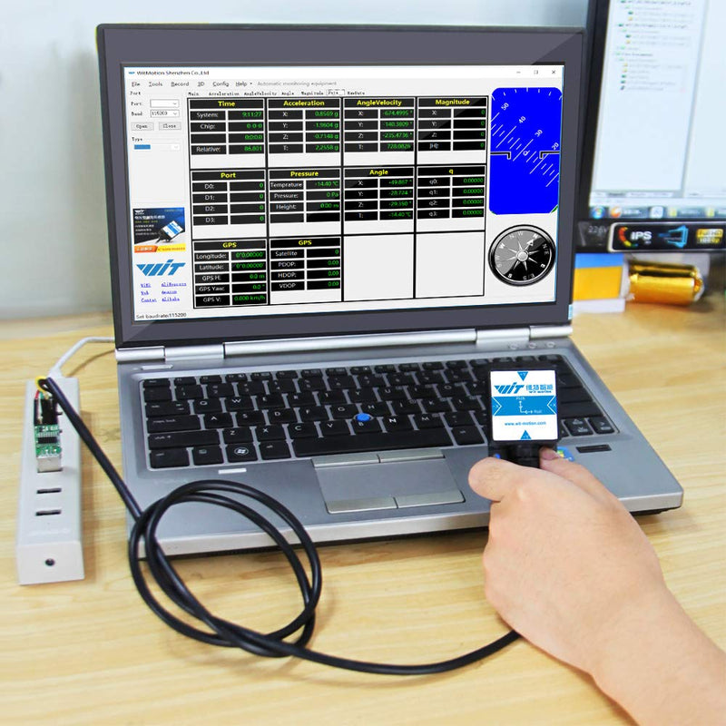 【SINDT-TTL Digital Accelerometer】High-Stability 200Hz MPU6050 3-Axis Acceleration+Gyro+Quaternion+2-Axis Angle(XY 0.05° Accuracy) with Kalman Filtering, IP67 Waterproof Tilt Sensor for Arduino - LeoForward Australia