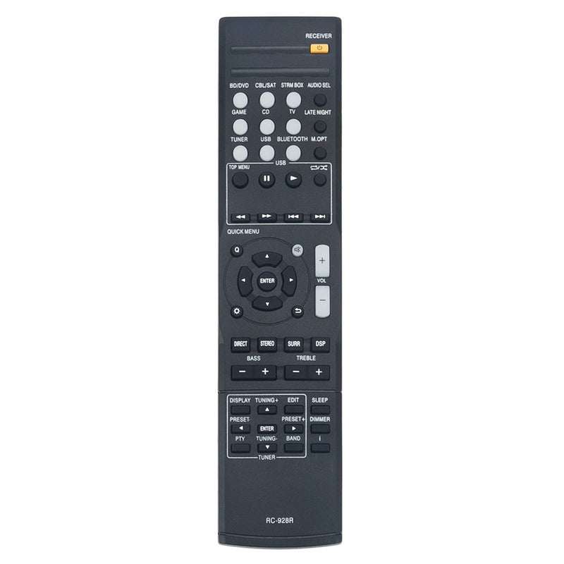 RC-928R Replacement Remote Control Supports for Onkyo AV Receiver HT-S3800 TX-SR353 HT-S3800 TX-SR373 HT-S3900 HT-R397 HT-P395 RC-909R HTS3800 TXSR353 HTS3800 TXSR373 HTS3900 HTR397 HTP395 RC909R - LeoForward Australia