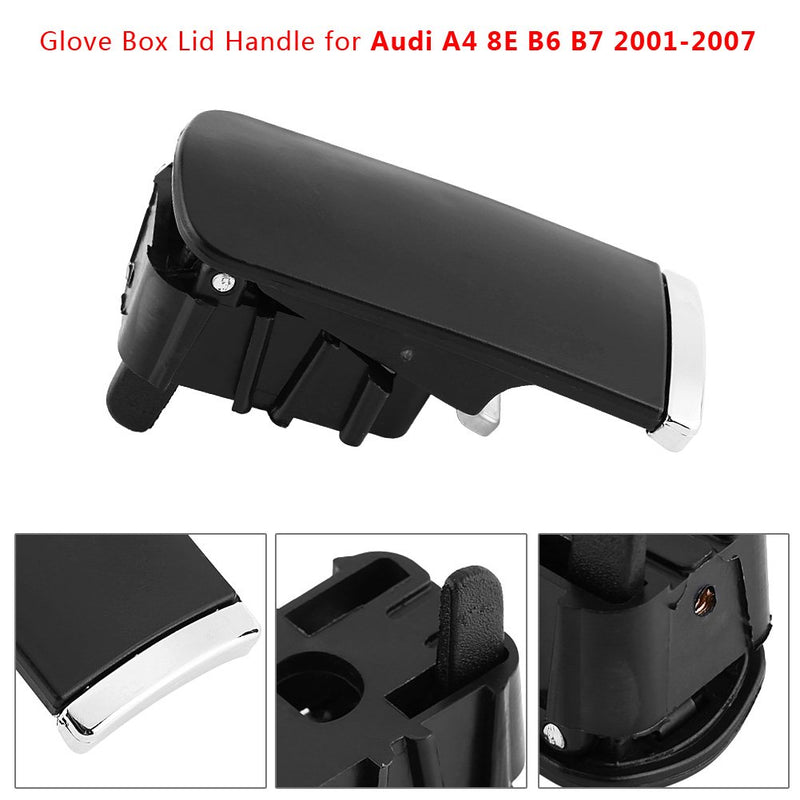  [AUSTRALIA] - Glove Box Lid Handle Glove box buckle Glove Box Lid Handle Puller for Audi A4/8E/B6/B7 SI-A0290