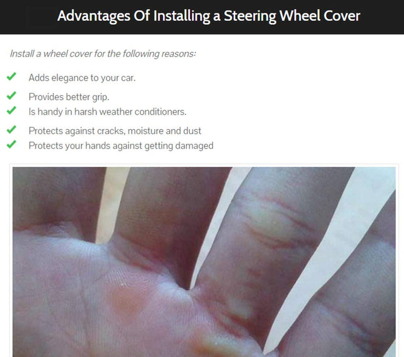  [AUSTRALIA] - ZHOL Universal 15 inch Steering Wheel Cover Elastic Plush, Keep Warm, Breathable, Anti-Slip, Odorless, Claret Color