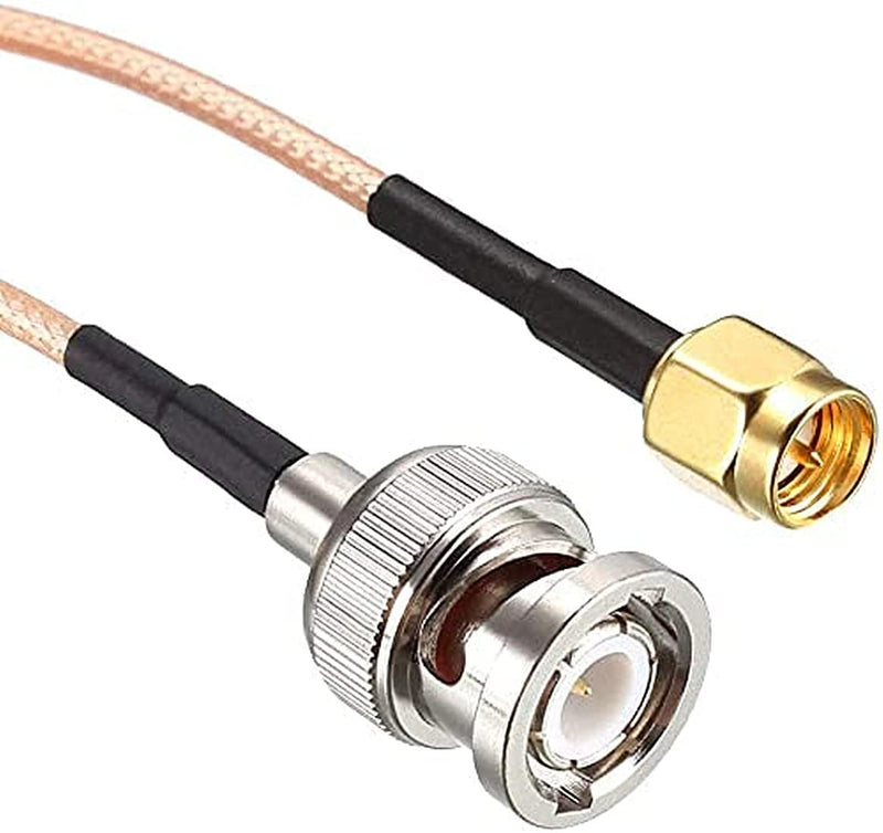  [AUSTRALIA] - SamIdea 2PCS 39" SMA Male to BNC Male RF Coaxial Cable RG316 Pigtail Jumper Coax Antenna Extender BNC Connector Adapter