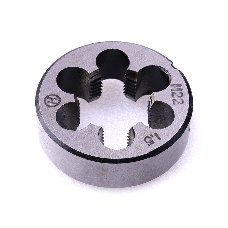  [AUSTRALIA] - ATOPLEE 1 piece M22 X 1.5mm Metric right hand thread die M22 X 1.5mm