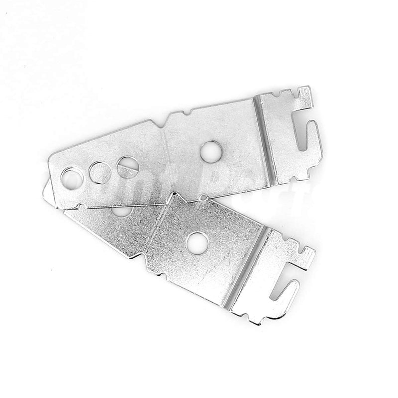 2 Pack 8269145 Undercounter Mounting Bracket Replacement Parts Exact Fit for Kenmore Whirlpool KitchenAid Dishwasher, Replaces 8269145 WP8269145VP - LeoForward Australia