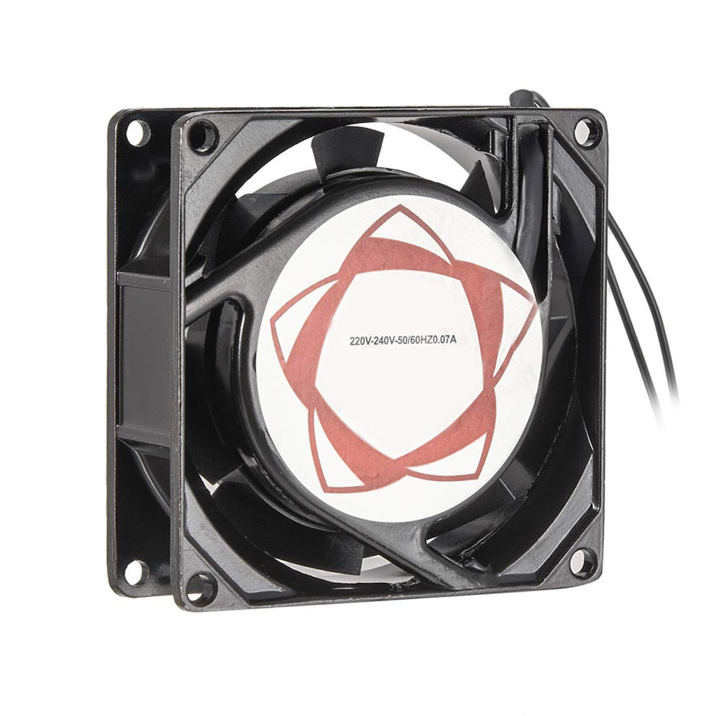  [AUSTRALIA] - uxcell Cooling Fan 80mm x 80mm x 25mm SF8025AT AC 220V-240V 0.07A Dual Ball Bearings