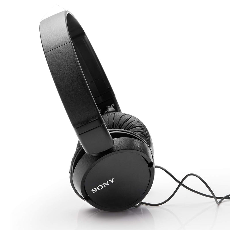  [AUSTRALIA] - Sony ZX Series Wired On-Ear Headphones, Black MDR-ZX110 No Mic