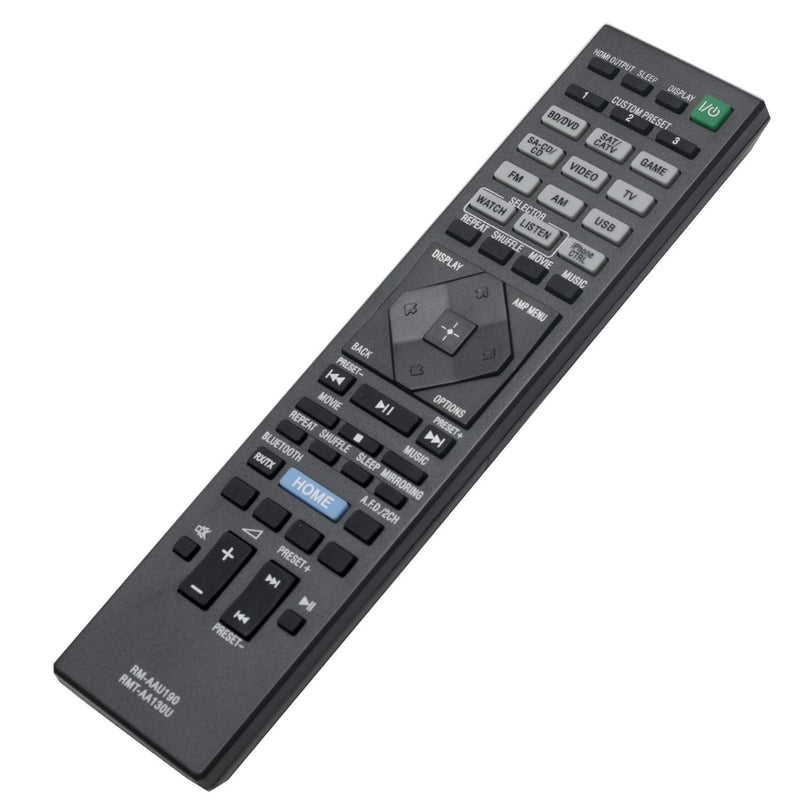 New RMT-AA130U RM-AAU190 Replace Remote Control fit for Sony Home Theatre AV Receiver STR-DH550 STR-DH750 STR-DN1060 STR-DN860 STRDH550 STRDH750 STRDN1060 STRDN860 Theater - LeoForward Australia