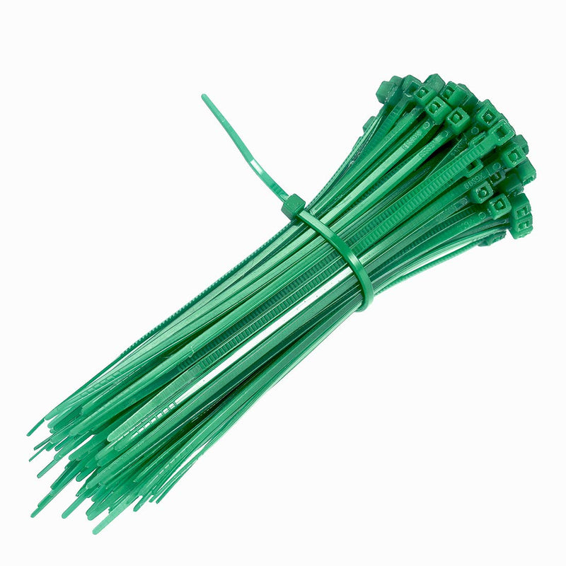  [AUSTRALIA] - uxcell Nylon Cable Ties 4 Inch Self-Locking Zip Ties 0.07 Inch Width Green 500pcs