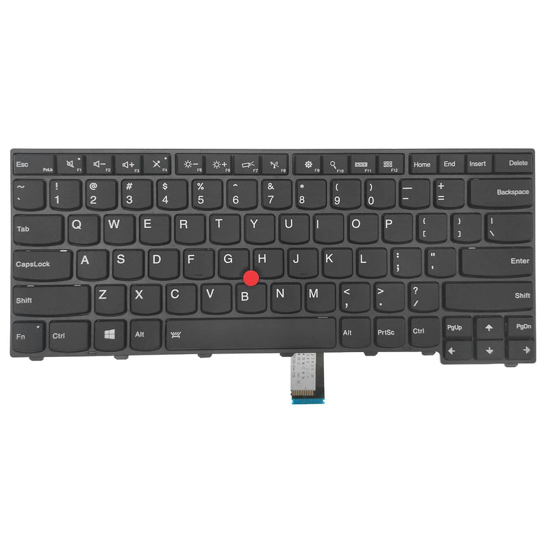  [AUSTRALIA] - ANTWELON Replacement Laptop Keyboard Backlight for Lenovo Thinkpad T431 T431S E431 T440 T440P T440S E440 L440 T450 T450S T460 T460P L450 T440E Compatible with 04Y0824, US Layout with Pointer and Frame