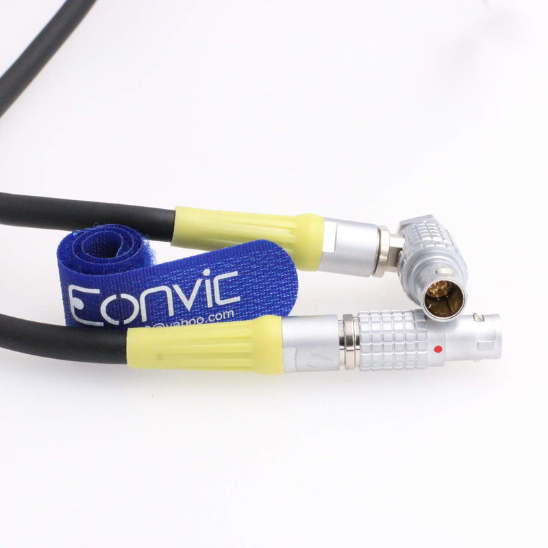  [AUSTRALIA] - Eonvic 1B 7 pin to Straight Preston FIZ MDR Bartech Digltal Motor Cable (Straight to Right Angle) Straight to Right angle