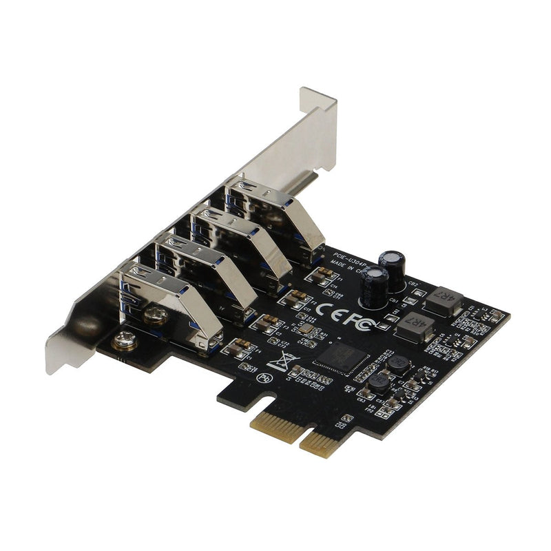  [AUSTRALIA] - Sedna - PCI Express USB 3.1 Gen I (5Gbps) 4 Port Adapter with Low Profile Bracket - Supports Windows, Linux and Mac Pro (2008 to 2012 Late Version), no Need Power Connector