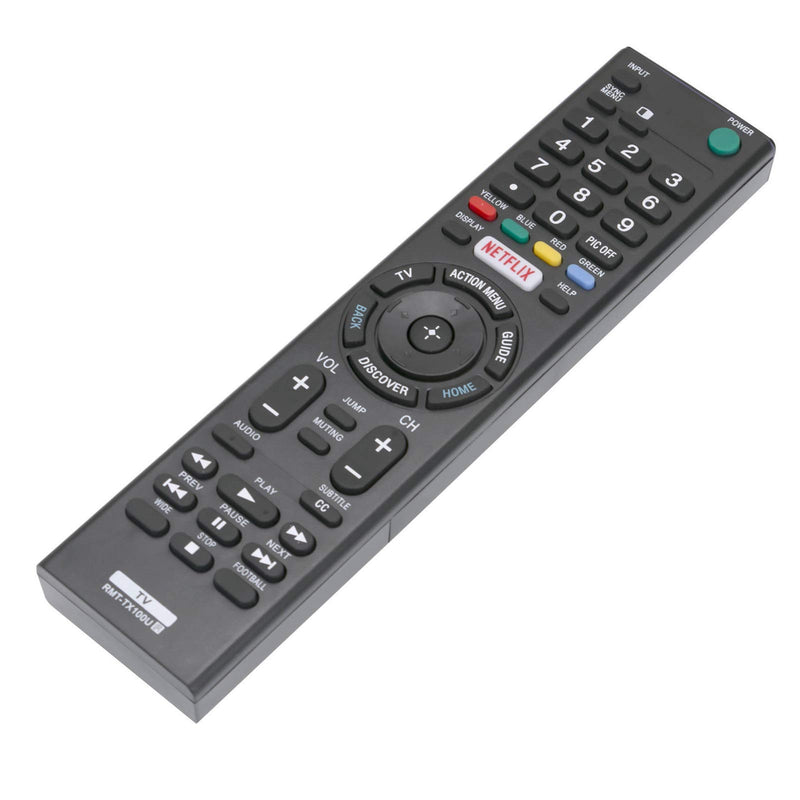 New RMT-TX100U Replace Remote Control RMTTX100U fit for Sony Bravia TV KDL-75W850C KDL-65W850C KDL-55W850C XBR-65X890C XBR-55X890C XBR-55X850C XBR-49X830C XBR-43X830C XBR-75X880C - LeoForward Australia