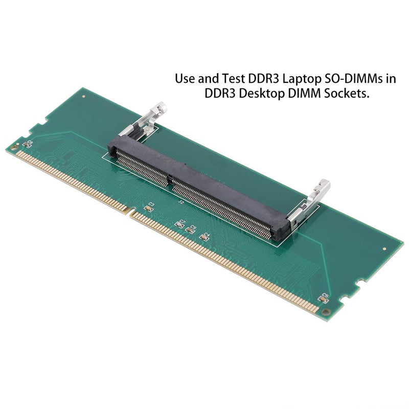  [AUSTRALIA] - Diyeeni Laptop SODIMM to Desktop DIMM Adapter Card, Notebook Memory to Desktop Memory Converter Card, DDR3 240Pin to 204Pin Converter Adapter, DDR3 Adapter