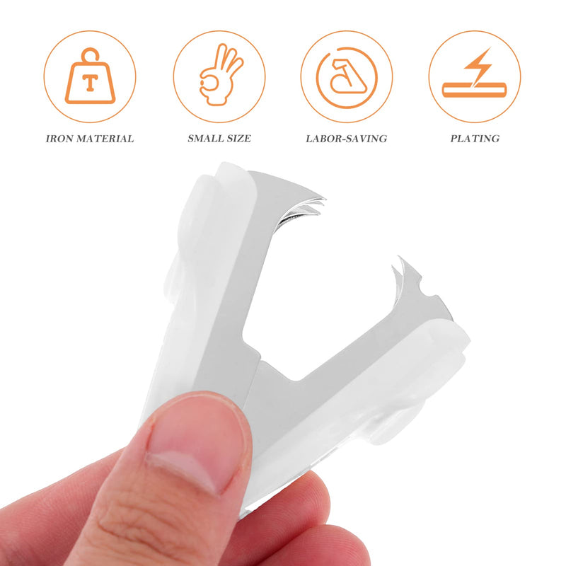  [AUSTRALIA] - NUOBESTY 2pcs Universal Staples Remover Jaws Staple Puller Removal Tool for Home Office School Desk Accessories Gift