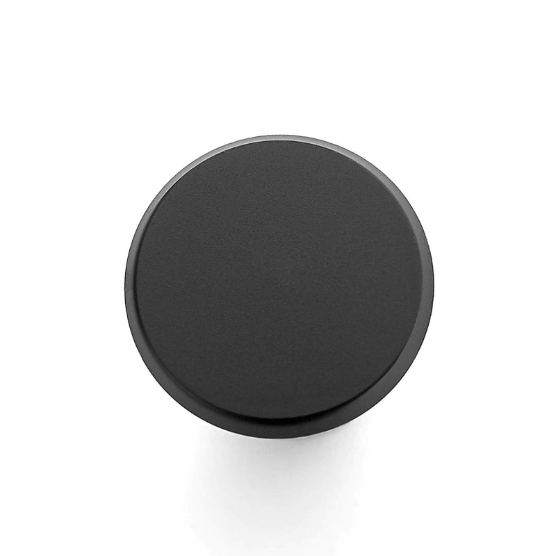  [AUSTRALIA] - Ravinte 1 Pack 3/4 inch Kitchen Cabinet Knobs Drawer Knobs Dresser Knobs Matte Black Knobs Drawer Pulls Door Knobs Dresser Drawer Handles Knobs for Dresser Drawers
