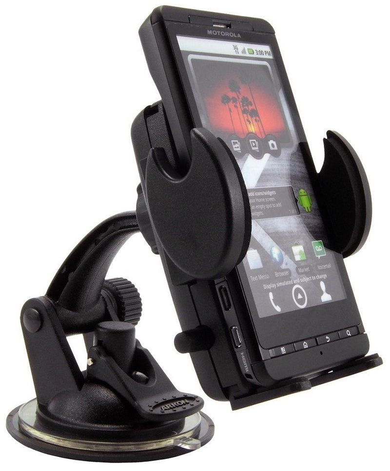  [AUSTRALIA] - Arkon Car Phone Holder Mount for iPhone 12 Pro Max XS XR Galaxy Note 21 20 10 Retail Black