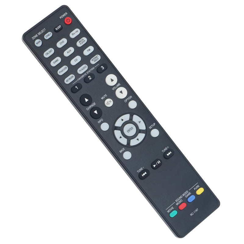  [AUSTRALIA] - RC-1167 Replacement Remote Control Supports for Denon AV Receiver Stereo Home Theater System AVR-2313 AVR-1913 AVR-2113 AVR-2313CI AVR-2113CI