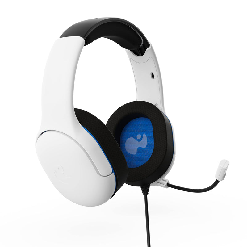  [AUSTRALIA] - PDP AIRLITE Pro Headset with Mic for PS5, PS4, PC - Frost White AIRLITE Pro Wired