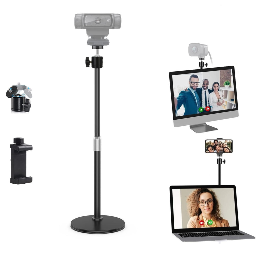  [AUSTRALIA] - C920s Webcam Tripod Stand Compatible with Logitech C920s C930e C922 C615 C925e Brio StreamCam Webcams