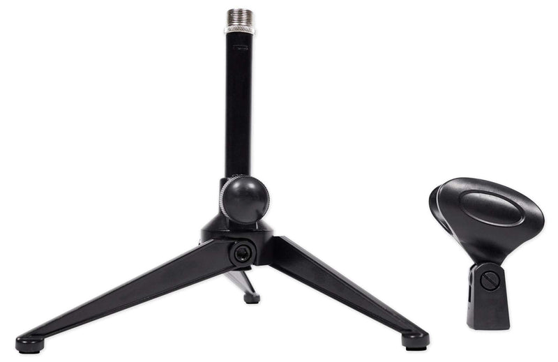  [AUSTRALIA] - Rockville RDTS Adjustable Height Studio Desktop Tripod Microphone Stand+Mic Clip