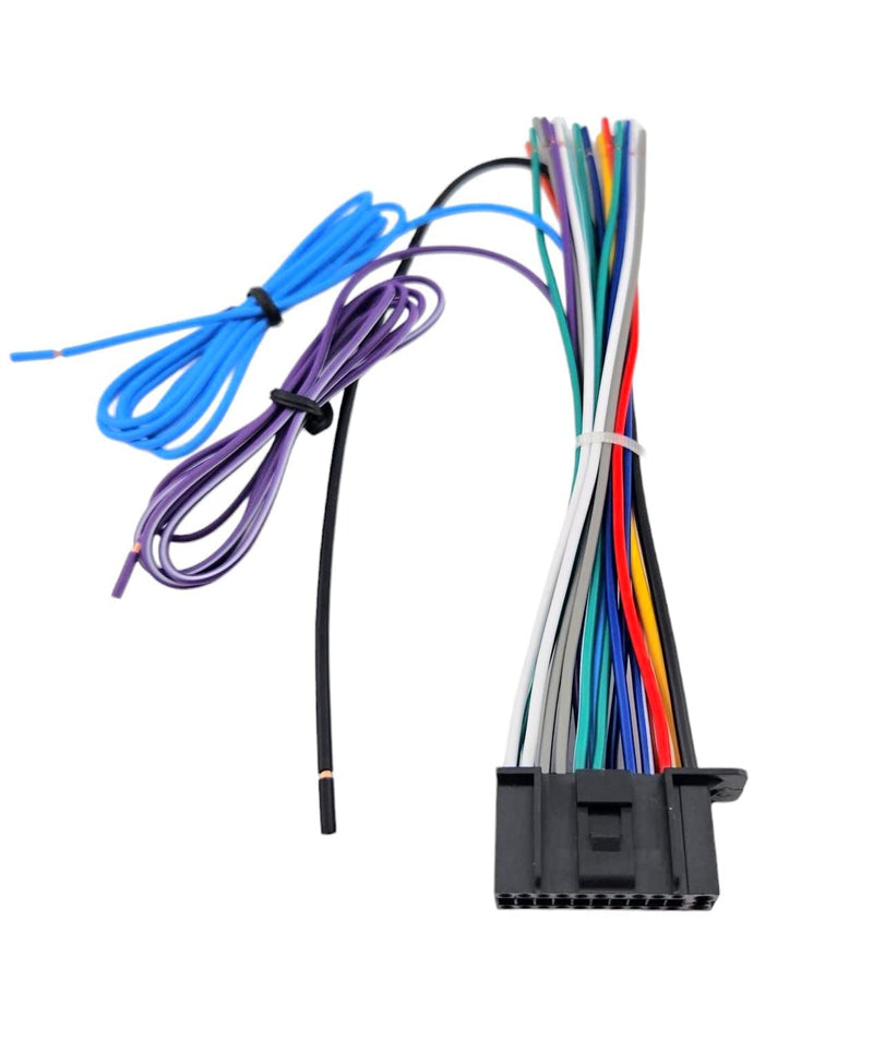  [AUSTRALIA] - Wire Harness Replacement for Kenwood Car Radio DDX6706S DDX6906S DDX8706S DDX9703S DDX9903S DDX9907XR DMX7705S DMX907S DMX9707S DNX6960 DNX6990HD DNX7100 DNX7120 DNX8120 DNX994S DNX9980HD DNX9990HD